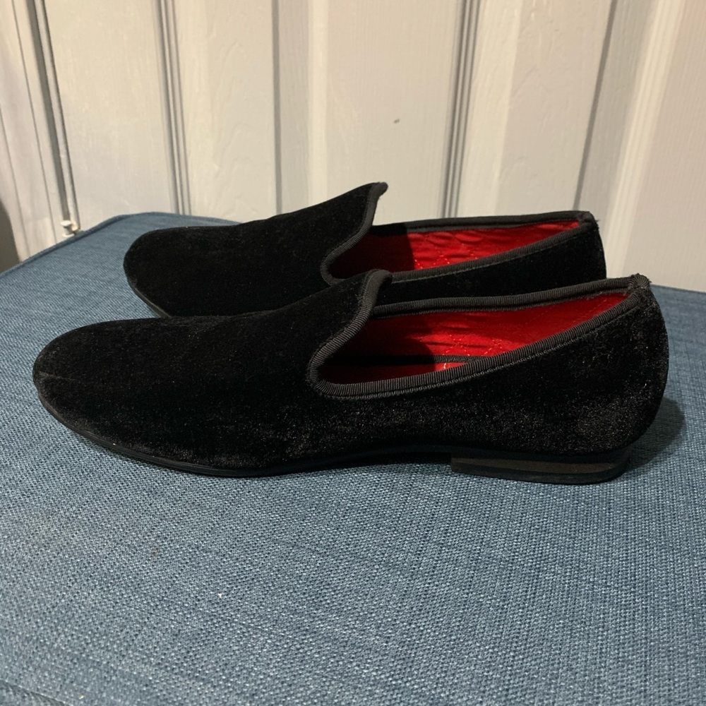 Very nice black suede Merlutti slipper shoes - Picture 5 of 6